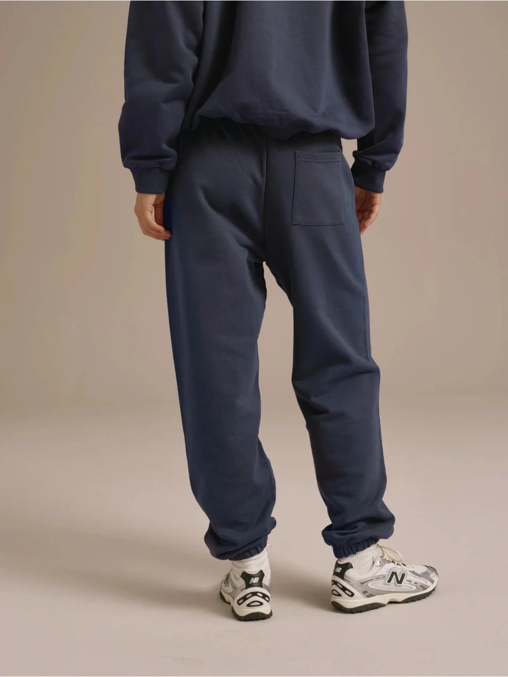 Adanola Varsity Sweatpants - Washed Midnight Blue - Picture 2 of 6